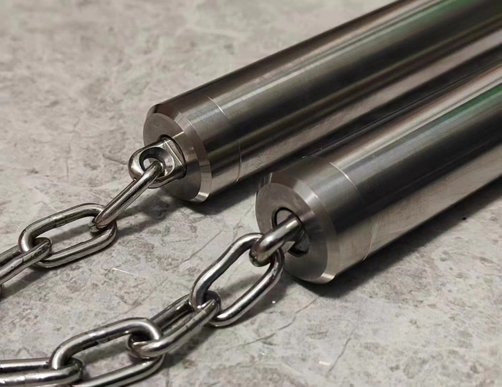 Titanium Alloy Stainless Steel Chain Nunchaku