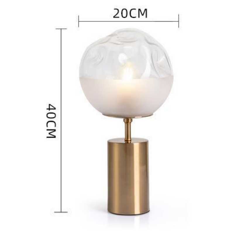 Light Luxury Creative Metal Living Room And Hotel Study Decorative Lamp