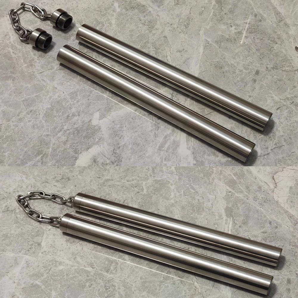 Titanium Alloy Stainless Steel Chain Nunchaku