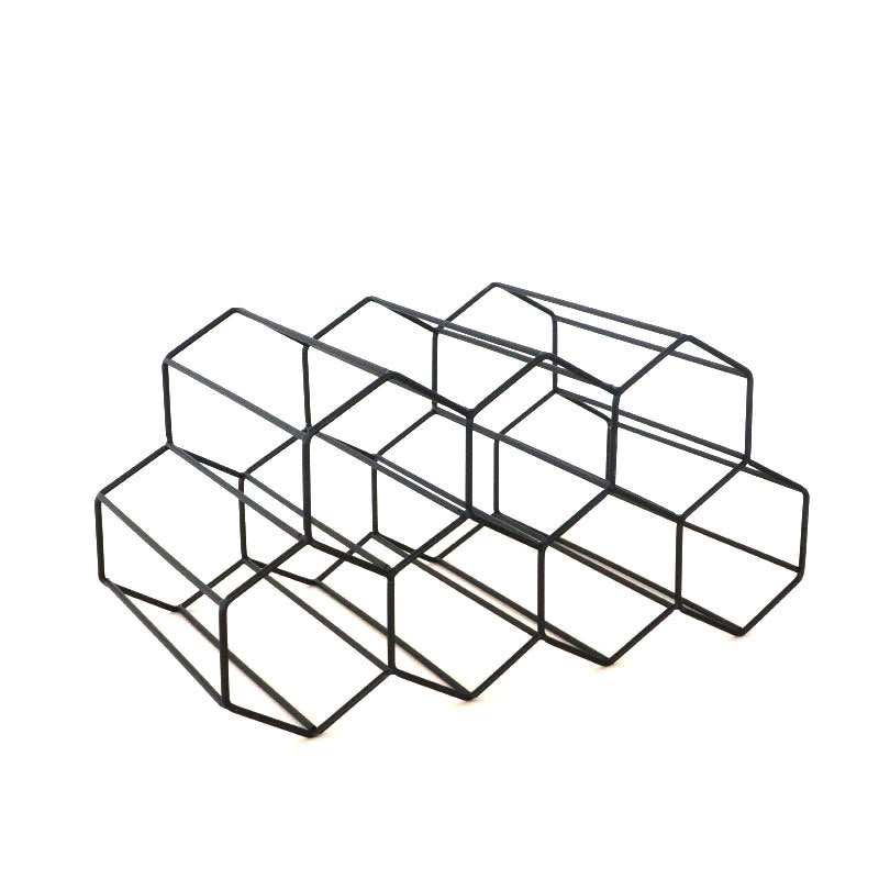 Iron Wire Wine Storage Rack