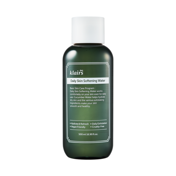 Eau adoucissante quotidienne de la peau 500ml