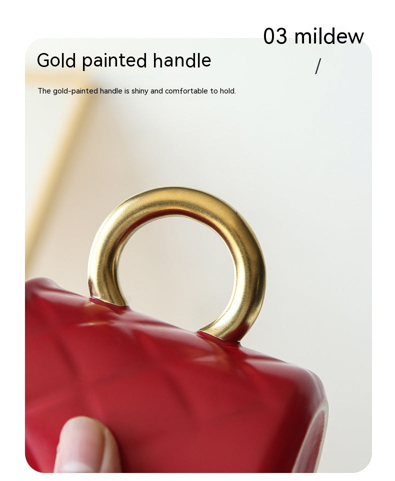 Creative Ceramic Mug Gold-plated Handle Coffee Cup