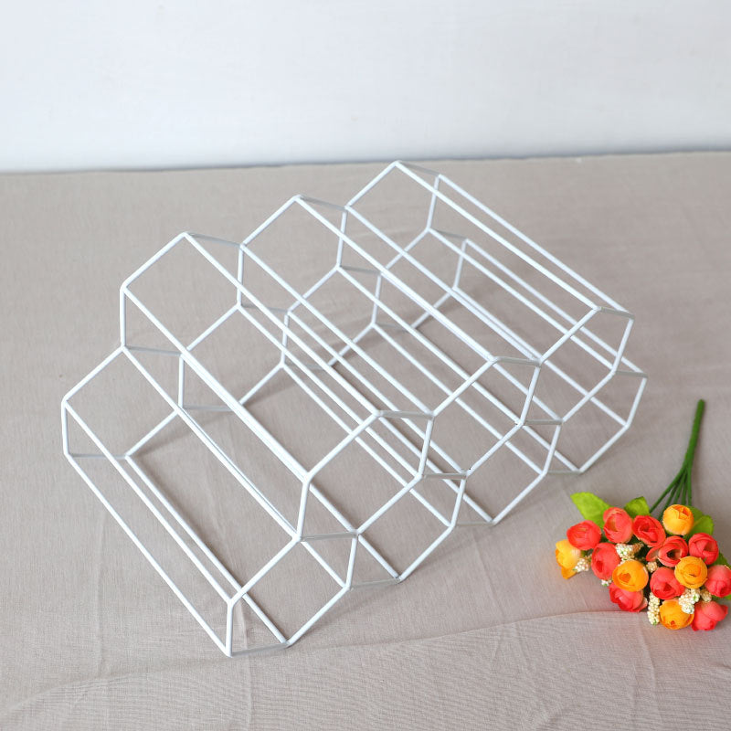 Iron Wire Wine Storage Rack