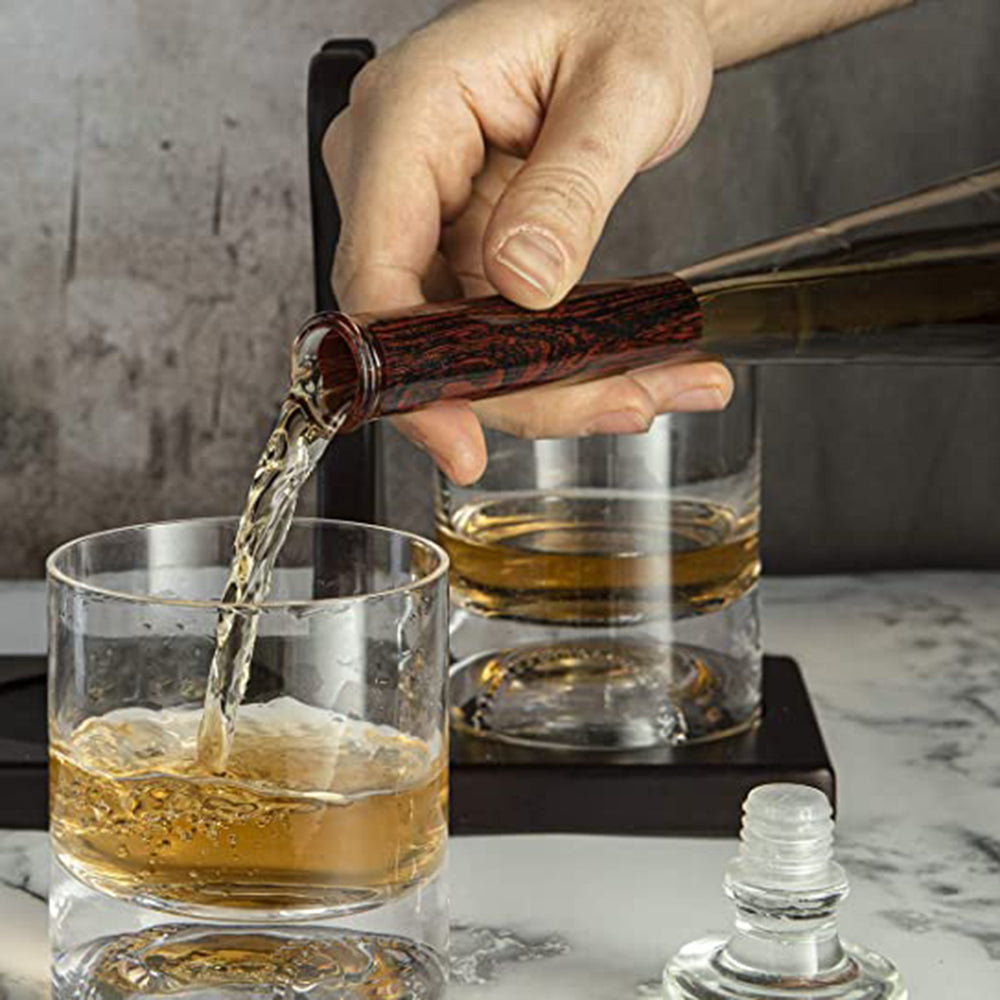 Shaped Craft Wine Bottle Baseball Decanter Set Vodka Whiskey