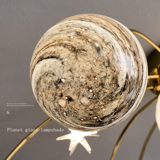 Bedroom Creative Minimalist Planet Lamp