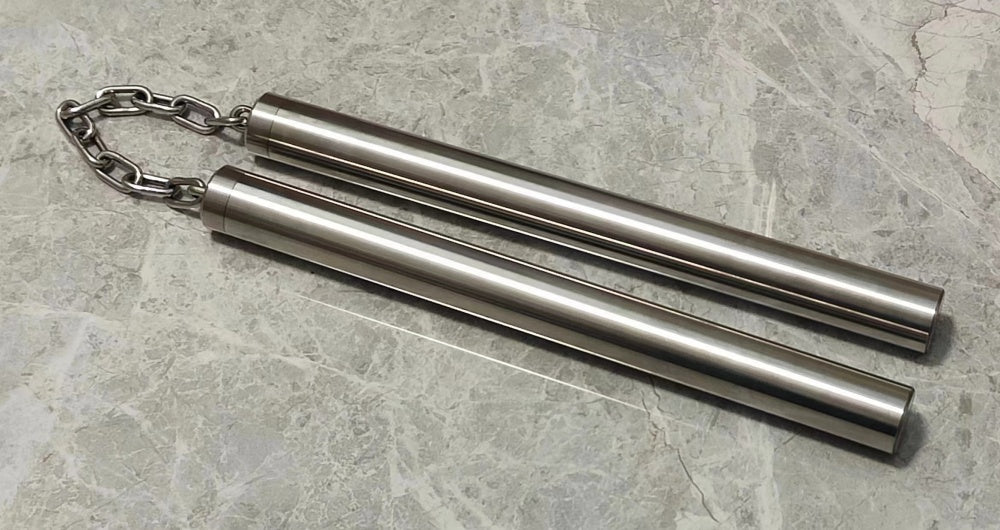 Titanium Alloy Stainless Steel Chain Nunchaku